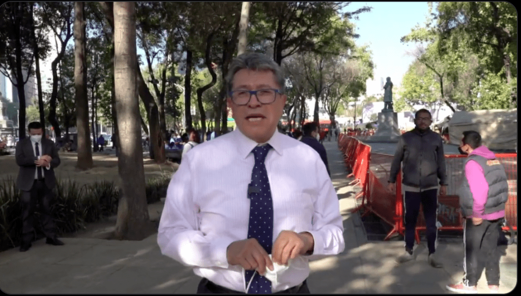 El crimen organizado trata de generar un ambiente de pánico y terror, advierte Ricardo Monreal