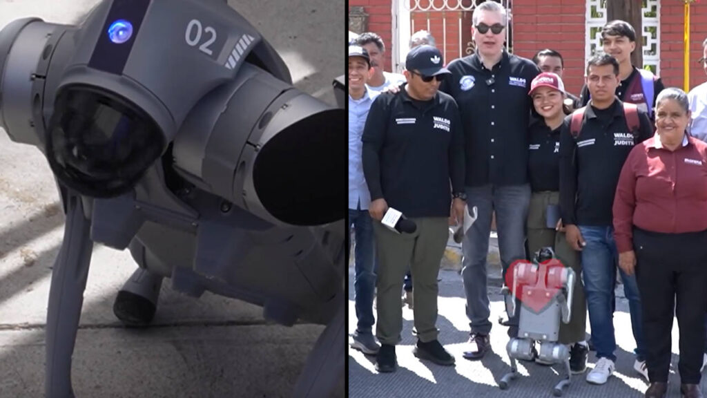 «Waldog», el perro robot que promueve el bienestar animal